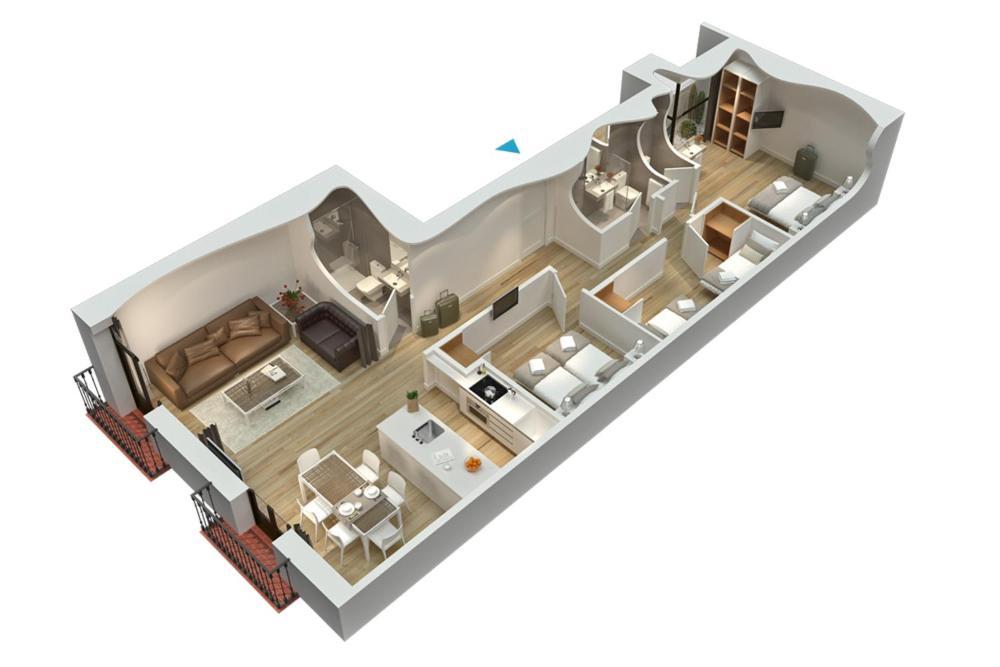 Enjoybcn Colon Apartments Barcelona Rum bild